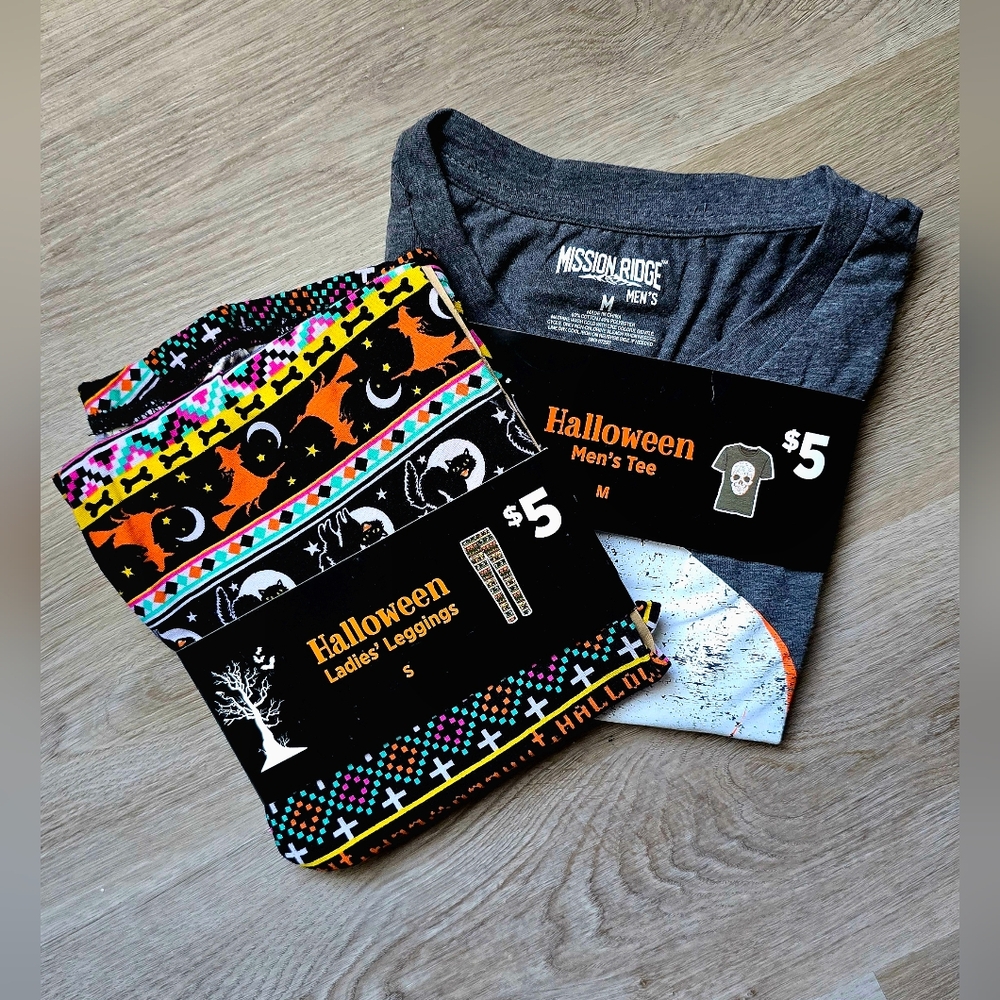 Mission Ridge Halloween Tee and Leggings Set